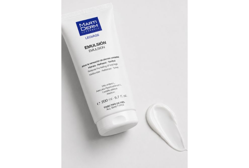 Legvass Emulsión, crema para piernas cansadas y pesadas