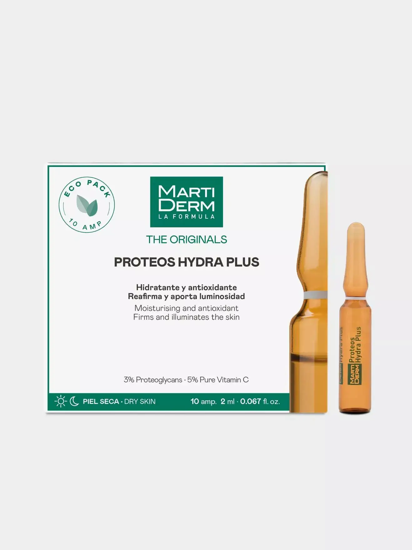 Caja de 10 Ampollas Proteos Hydra Plus