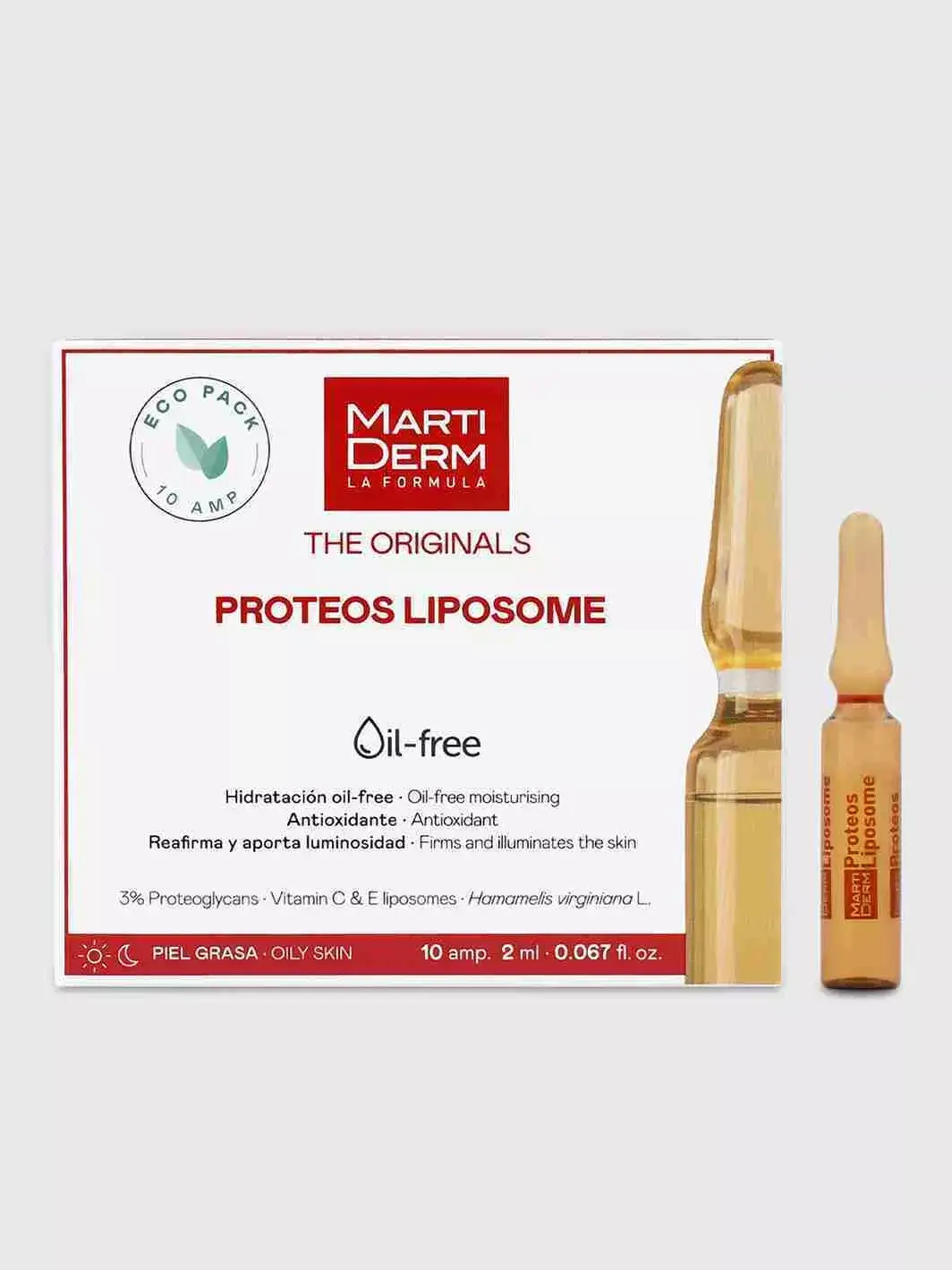 Caja de 10 Ampollas Proteos Liposome