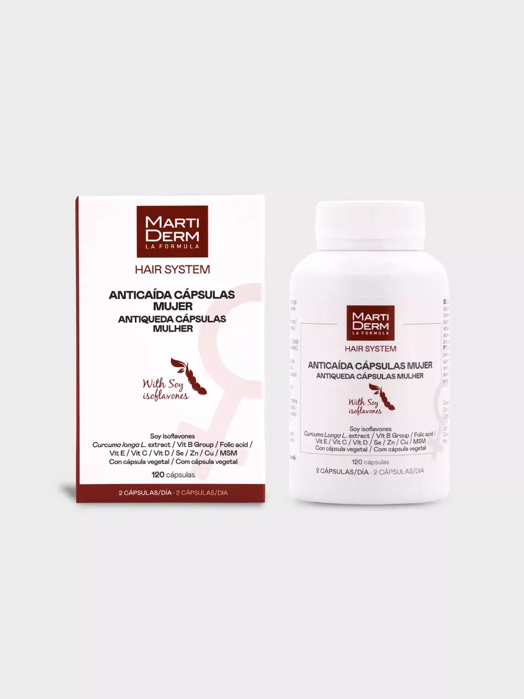 Hair System Cápsulas Anticaída Mujer de MartiDerm